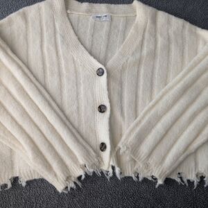 Double Zero Cream Women's Sweater